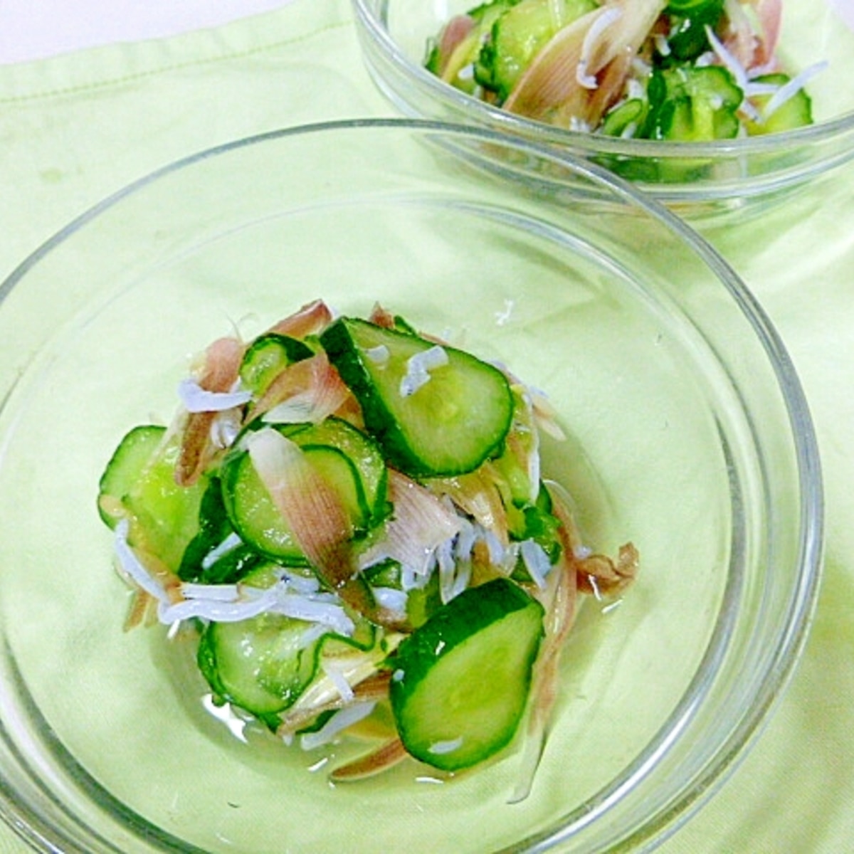 すし酢で簡単に作る 茗荷と胡瓜の酢の物 レシピ 作り方 By さとママ3645 楽天レシピ すし酢で簡単に作る 茗荷と胡瓜の酢の物 レシピ 作り方 By さとママ3645 楽天レシピ